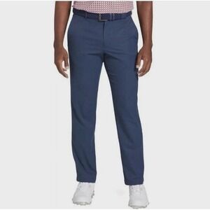 Walter Hagen Men's Big & Tall Perfect 11 Collection Golf Pants, Navy Sz 48X30